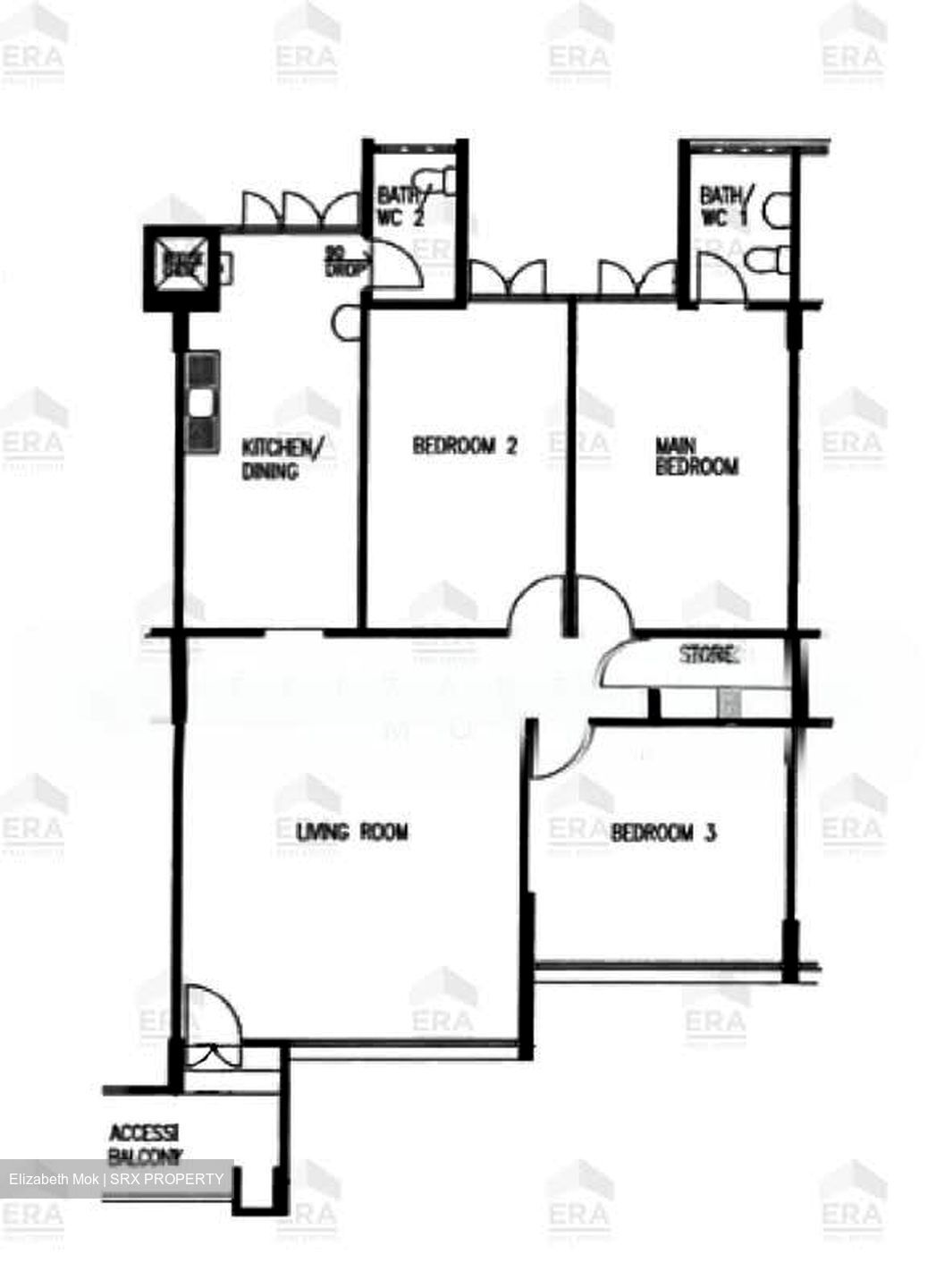 Blk 658 Hougang Avenue 8 (Hougang), HDB 4 Rooms #555491971
